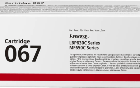 Canon 067 Toner Zwart
