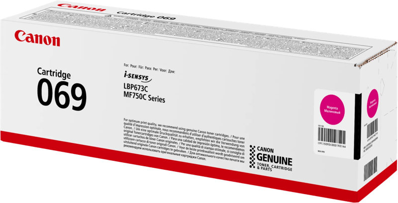 Canon 069 Inkt Toner Magenta