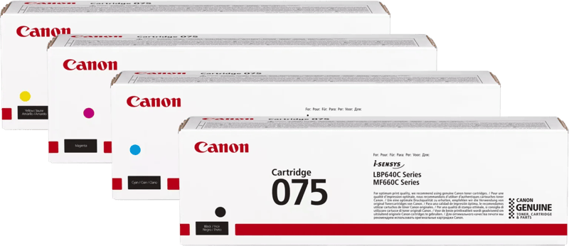 Canon 075 Toner Combo Pack