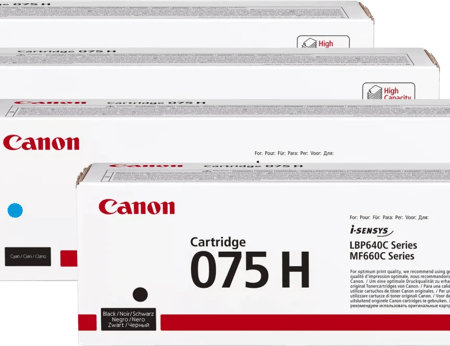 Canon 075H Toner Combo Pack
