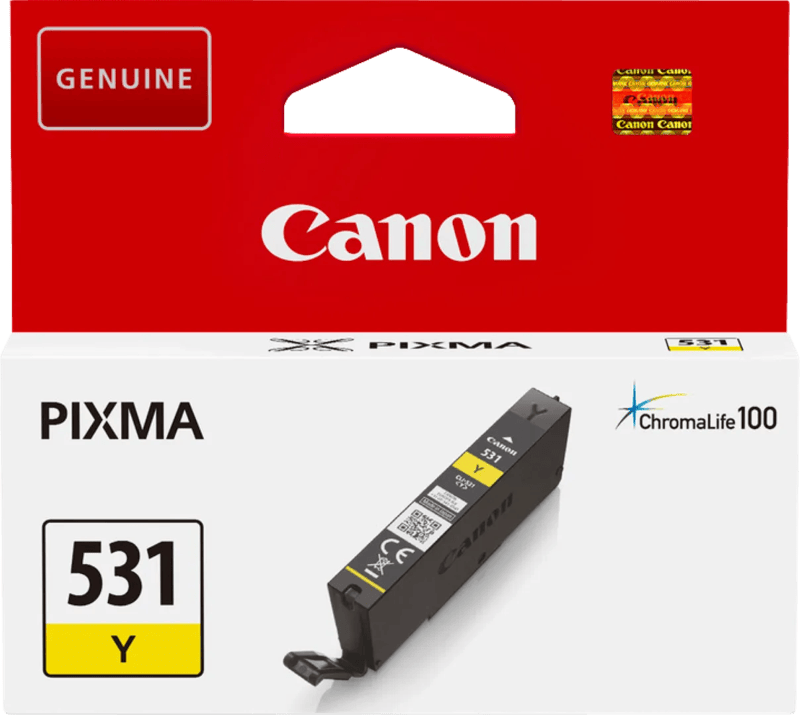 Canon CLI-531Y Cartridge Geel