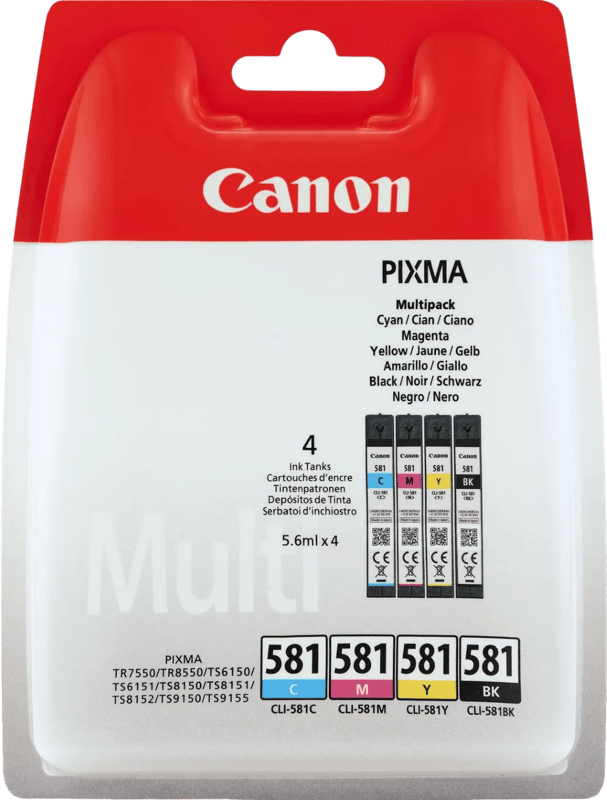 Canon CLI-581 Cartridges Combo Pack