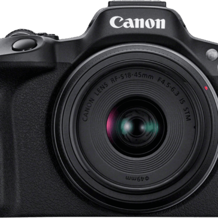 Canon EOS R50 + 18-45mm lens