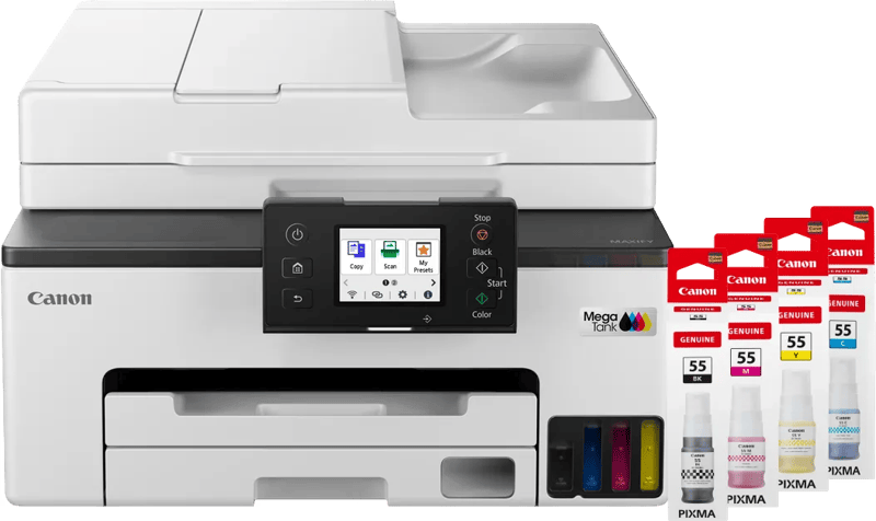 Canon MAXIFY GX2051 + 1 set extra inktflesjes