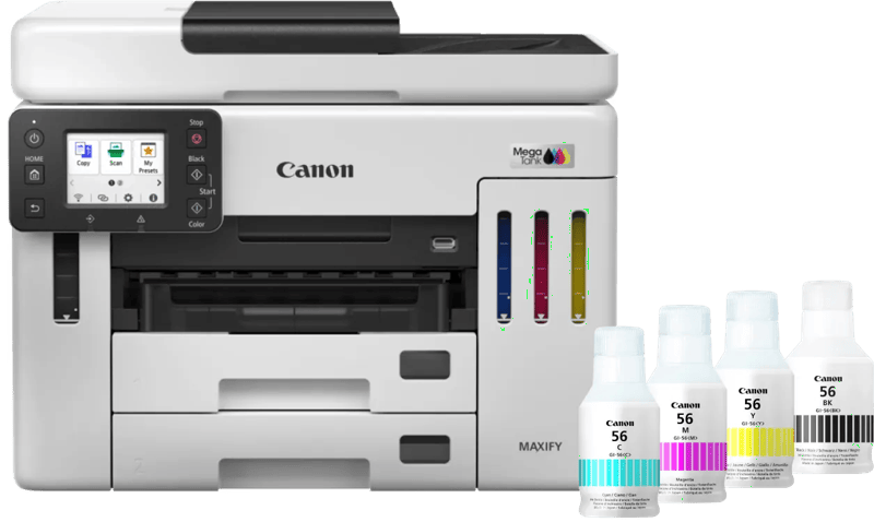 Canon MAXIFY GX7150 + 1 set extra inkt