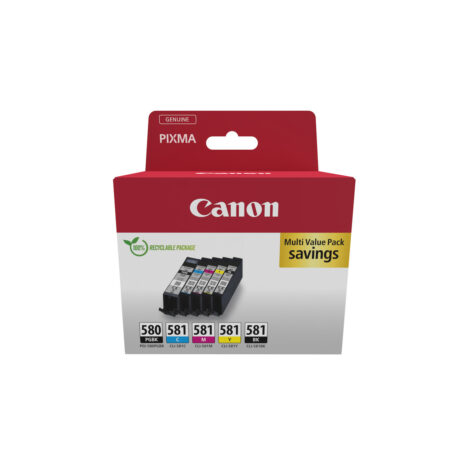 Canon PGI-580 + CLI-581 Cartridges Combo Pack Inkt | Canon