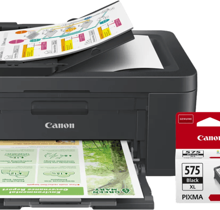Canon PIXMA TR4755i + 1 set extra XL cartridges