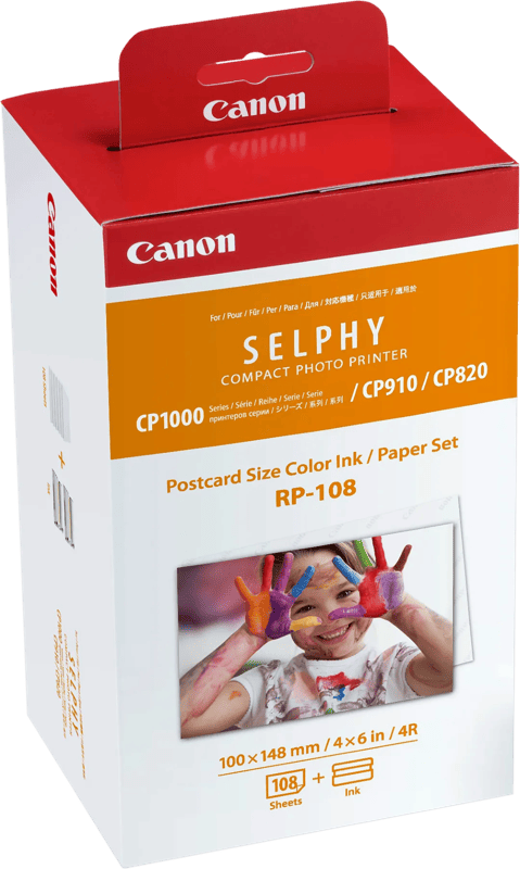 Canon RP-108 Ink Cassette/Paper Set 108 vel
