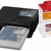 Canon SELPHY CP1500 Zwart + Canon RP-108 Inkt Cassette/Papier Set 108 vel