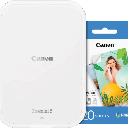 Canon Zoemini 2 Wit + 20 vellen fotopapier