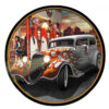 Canyon Hot Rod Frontier Gas Zwaar Metalen Bord | Fiftiesstore
