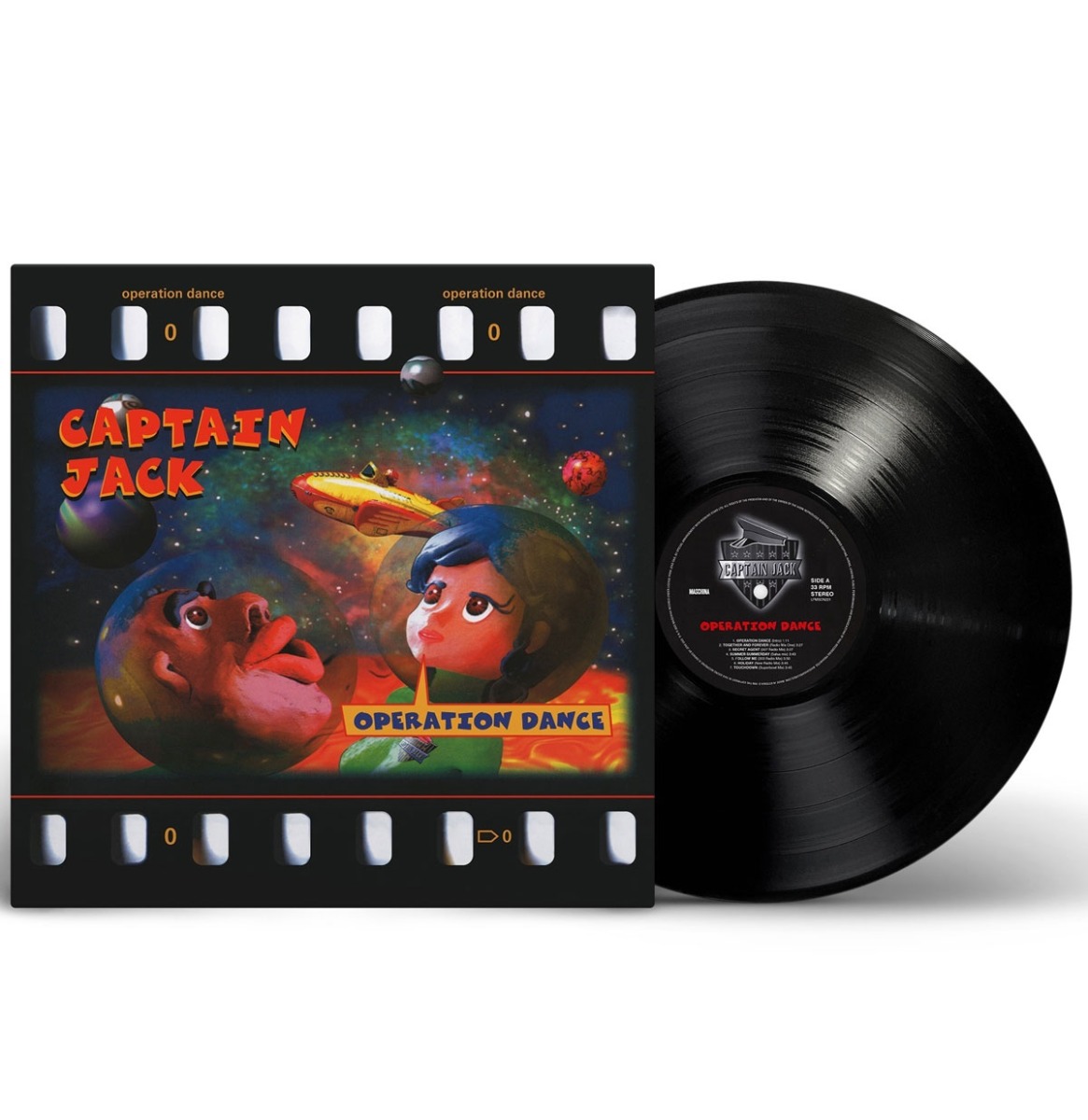 Captain Jack - Operation Dance (Zwart Vinyl) (LP) | Maschina Records