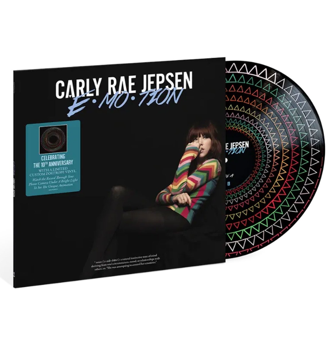 Carley Rae Jepsen - E MO TION (Zoetrope Vinyl) (LP) | Fiftiesstore