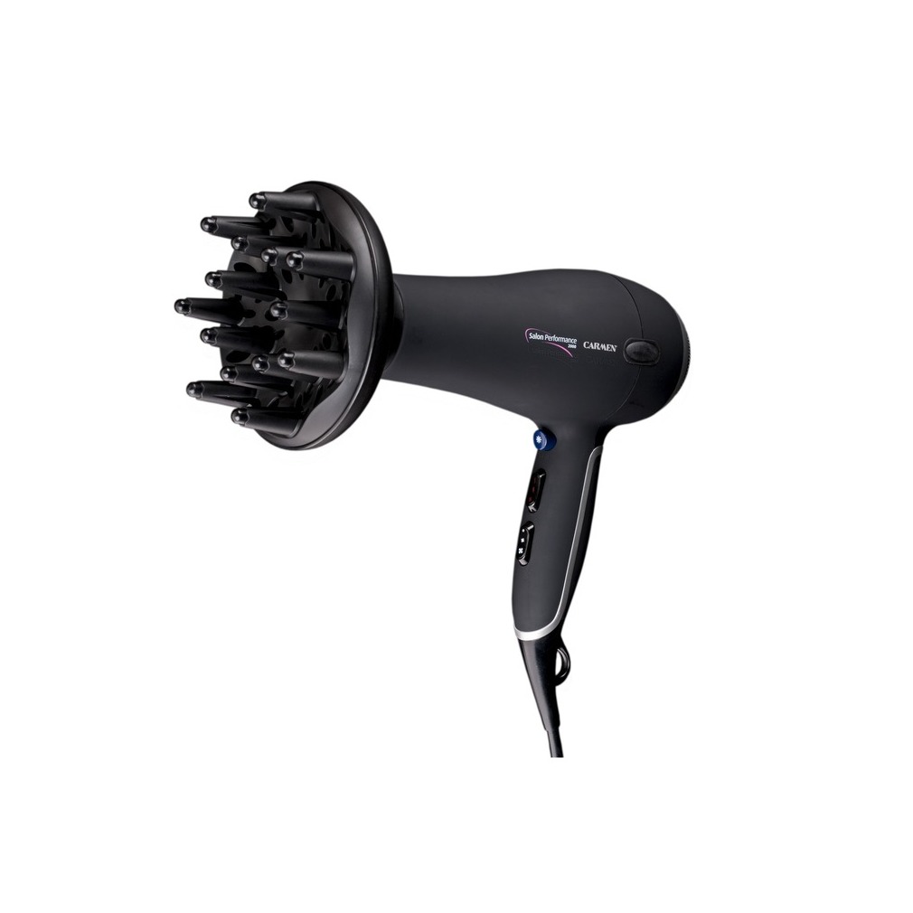 Carmen HD2195 Haardroger Zwart | Carmen