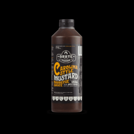 Carolina Mustard Barbeque Sauce 775ml - Ruime Fles Pittige Mosterd BBQ Saus | GRATE GOODS