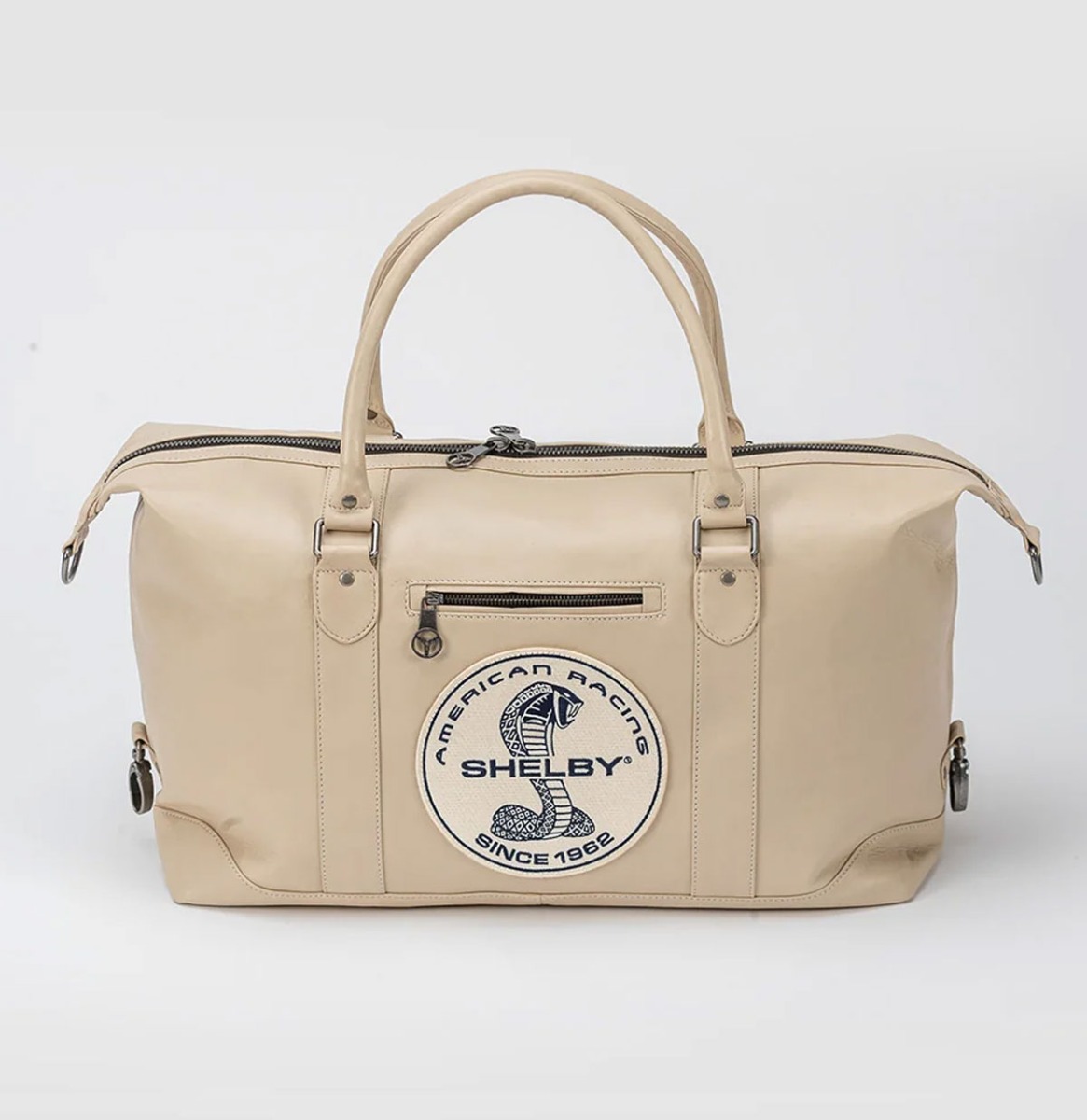 Carroll Shelby BIG D 48h Sheep Crown Leer Reistas - Ecru | Carroll Shelby