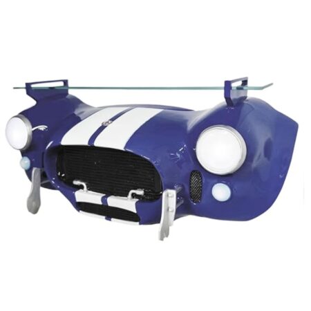 Carroll Shelby Cobra 427 Autoneus Muurplank - Blauw/Wit | Carroll Shelby