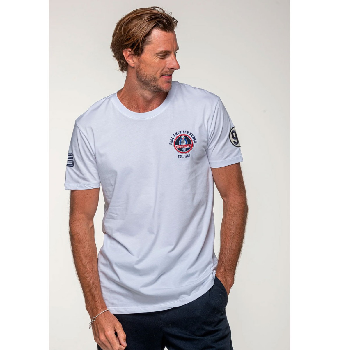 Carroll Shelby '427' T-Shirt White-3XL | Carroll Shelby