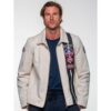 Carroll Shelby 'Snake' Canvas Jacket Ecru-3XL | Carroll Shelby