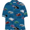 Cars Shirt 40s Ford Camp Shirt Blue-M | David Carey