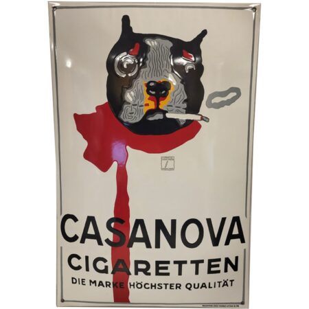 Casanova Cigaretten Emaille Bord - Beperkte Oplage - 60 x 40 cm | The Dutch Pickers