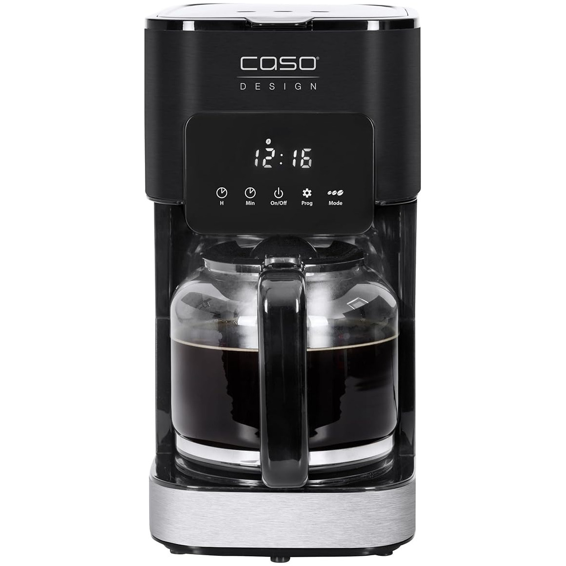 Caso Coffee Taste & Style 12kops 900w Koffiefilter apparaat Zwart | Caso