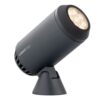Castor 8 LED Prikspot - 8 Watt - 768 Lumen - 3000K warm wit - 12V - Kantelbaar - Tuinspot - IP67 Waterdicht - Antraciet | Lightpro