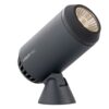 Castor 9 LED Prikspot - 9 Watt - 670 Lumen - 3000K warm wit - 12V - Kantelbaar - Tuinspot - IP67 Waterdicht - Antraciet | Lightpro