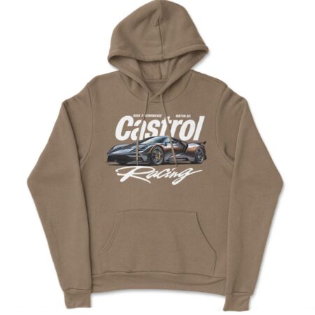 Castrol High Racing Performance Hoodie - Brown-2XL | Castrol