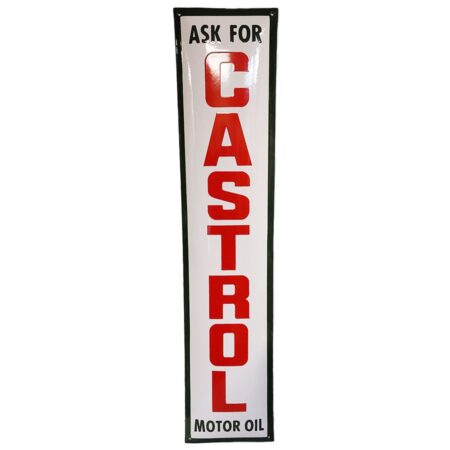 Castrol Motor Oil Emaille Bord - 90 x 20cm | 16% korting | Castrol