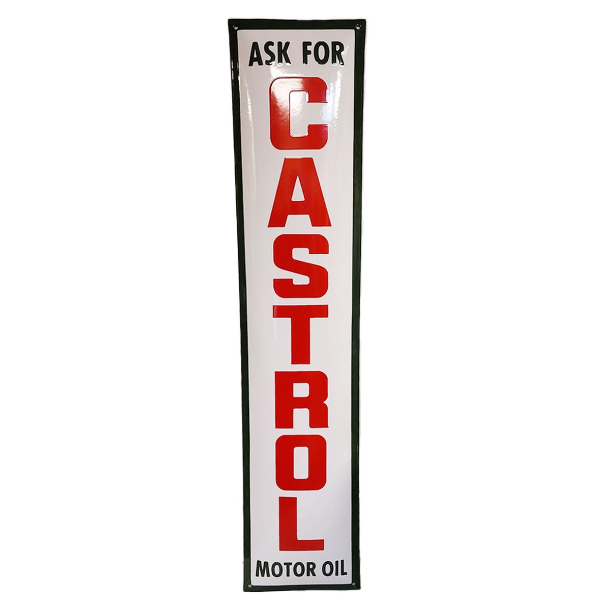 Castrol Motor Oil Emaille Bord - 90 x 20cm | 16% korting | Castrol