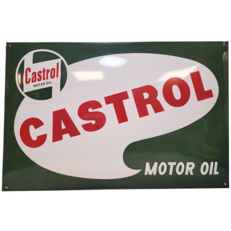 Castrol Motor Oil Logo Emaille Bord - 60 x 40cm | 7% korting | Castrol