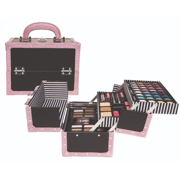 Casuelle Make-up Koffer 3d Glitter-pink Print |