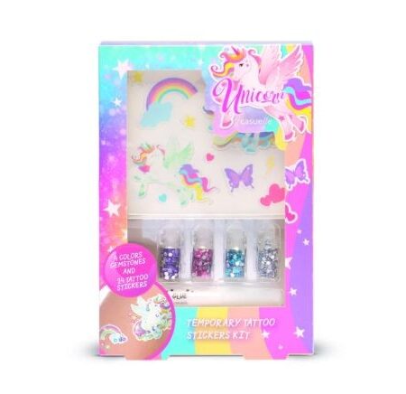 Casuelle Unicorn Glitter Body Tattoo | Casuelle