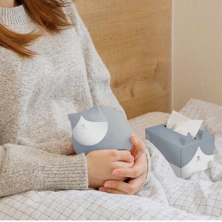 Cat Hand Warmer - Tissue box - 8hr Hot - Kruik Kat Handwarmer | MikaMax
