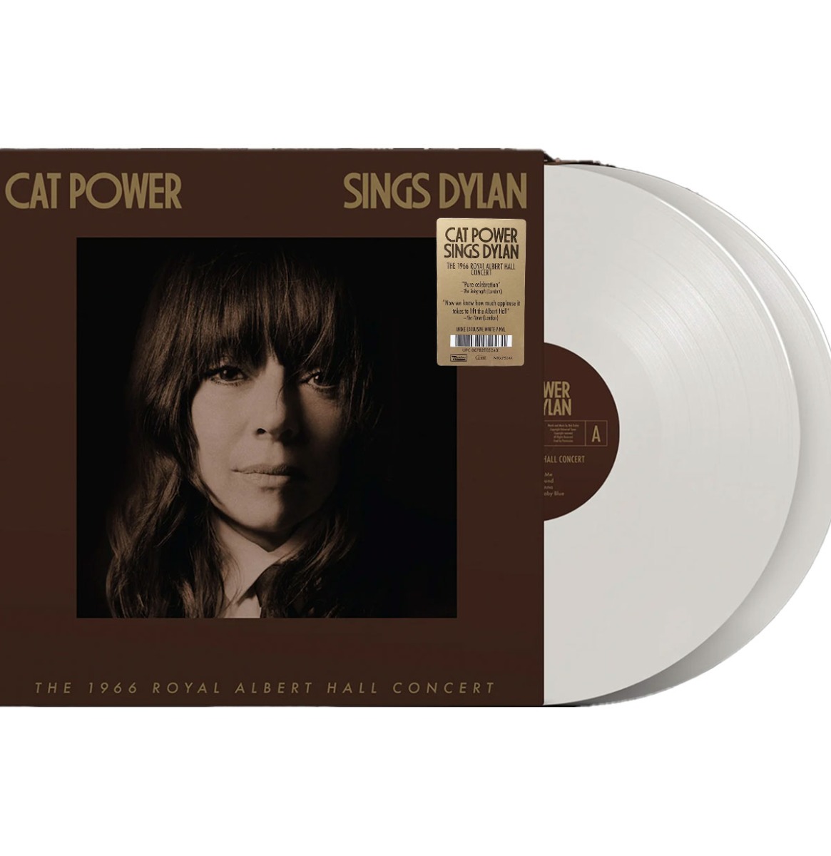 Cat Power - Sings Dylan (The 1966 Royal Albert Hall Concert) (Wit Vinyl) 2 (LP) | Fiftiesstore
