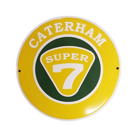 Caterham Super 7 Emaille Bord - Ø30cm | Fiftiesstore