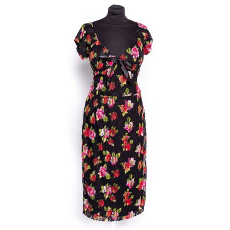 Cecilia Flowers Jurk - 3XL (Gebruikt) | 50% korting | Fiftiesstore