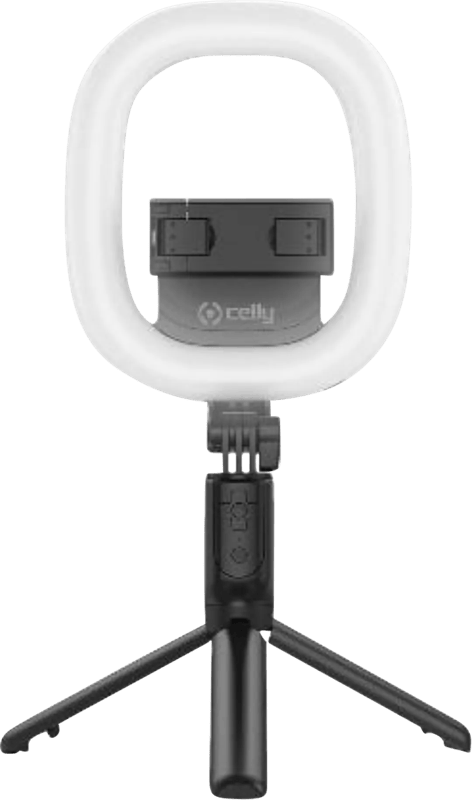 Celly Ring Light Tripod Compact Bluetooth