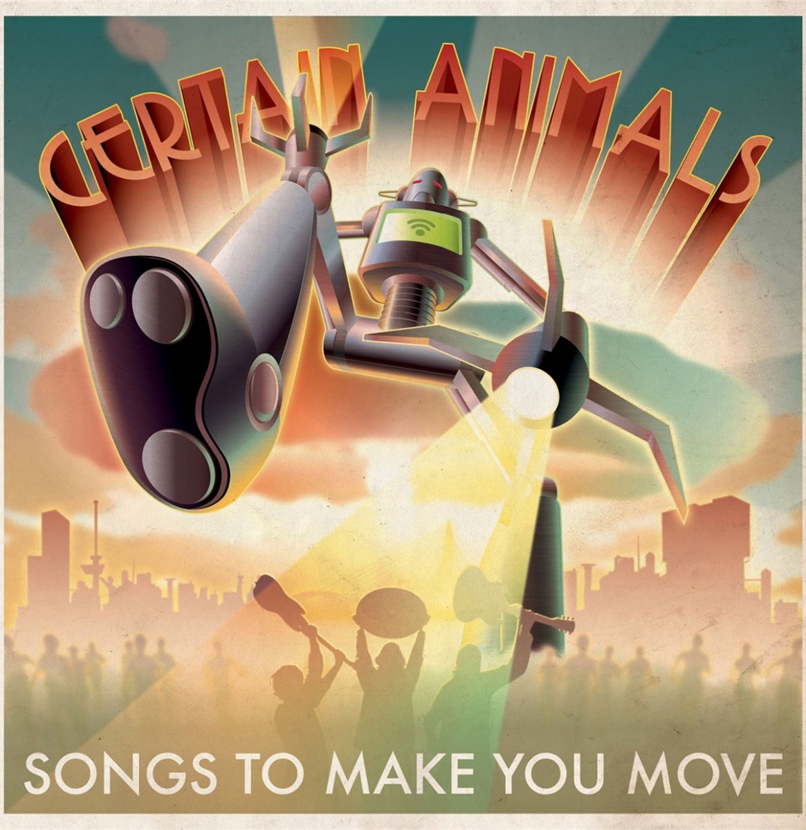 Certain Animals - Songs To Make You Move LAATSTE STUKS | 15% korting (LP) | Fiftiesstore