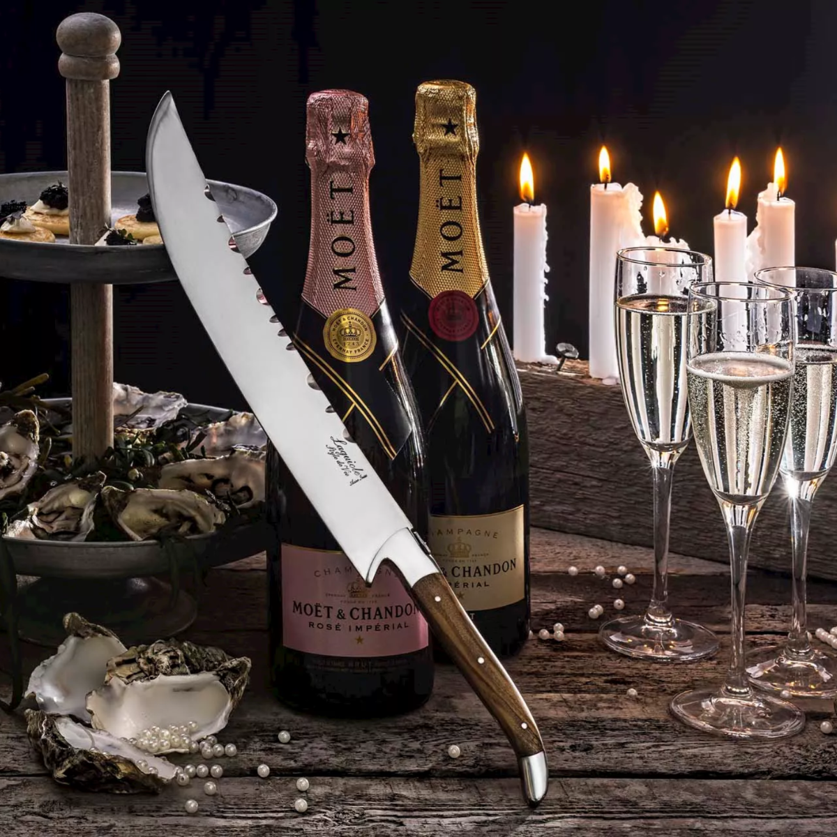 Champagnesabel Olijfhout | STYLE DE VIE