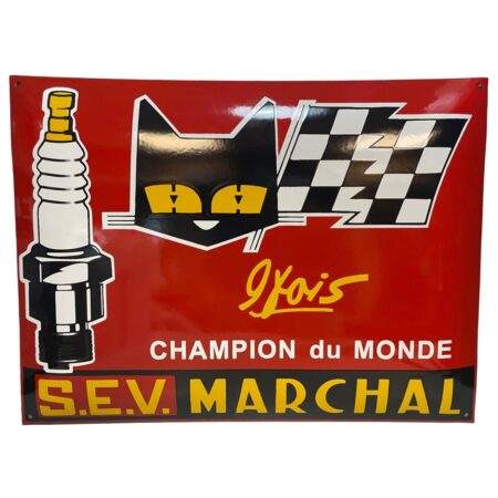 Champion Du Monde Sparkplug Emaille Bord 60 x 45 cm | Champion