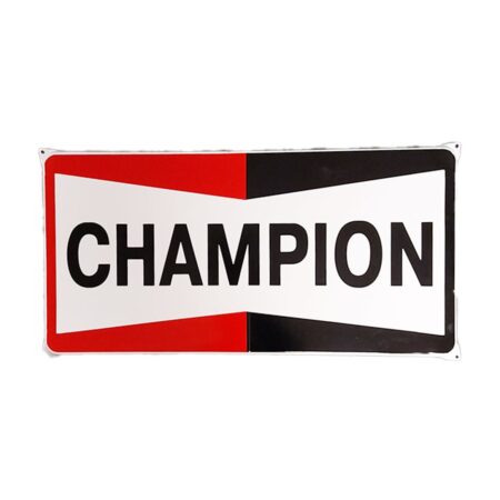 Champion Logo Emaille Bord - 60 x 30cm | Champion