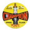 Champion Spark Plugs Emaille Bord - Ø50cm | Champion