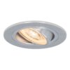Chandler LED inbouwspot - 6W 570lm - GU10 LED Module - 2700K warm wit - Dimbaar - Rond - Kantelbaar - IP20 Voor binnen - RVS | HOFTRONIC