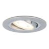 Chandler LED inbouwspot - GU10 4 Watt 345 Lumen - 4000K Neutraal wit - Dimbaar - Rond - Kantelbaar - IP20 Voor binnen - RVS | HOFTRONIC