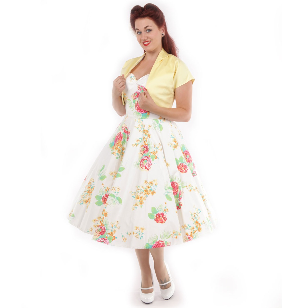Chantilly Dress-32 (NL)/ 6 (UK) | 29% korting | Vivien of Holloway
