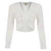 Charisse Bow Bolero Ivory-50 (NL) / 24 (UK) | 31% korting | Fiftiesstore