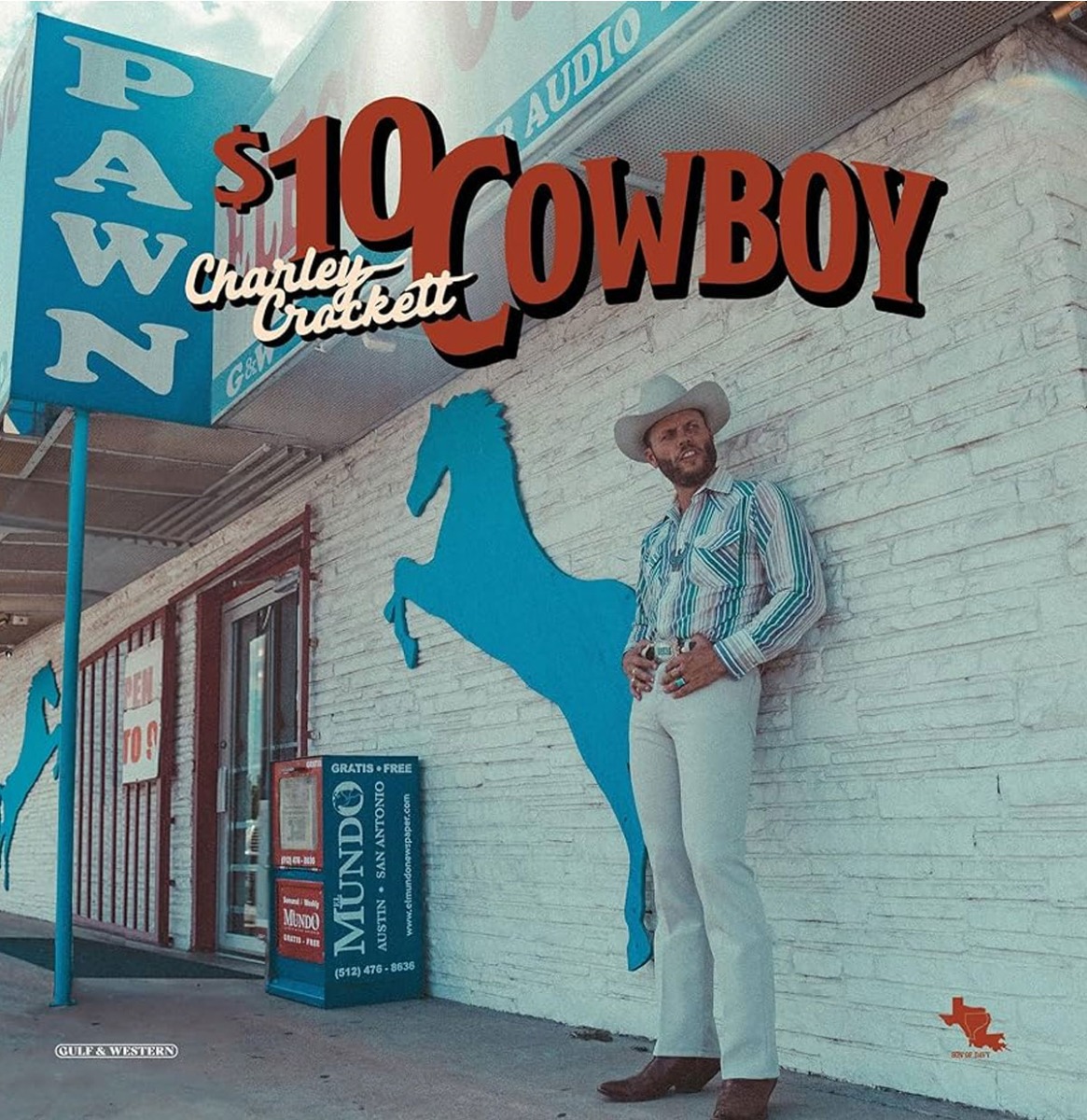 Charley Crockett - $10 Cowboy (LP) | Fiftiesstore