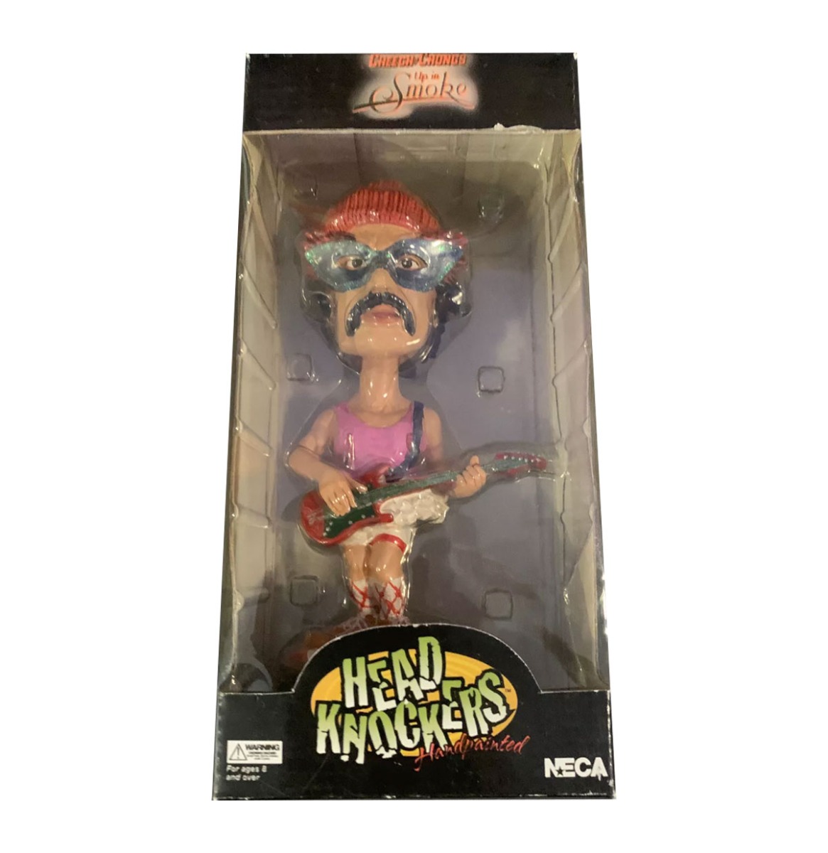 Cheech & Chong's Up In Smoke Head Knockers Serie Handgeschilderd Vintage Verzamelobject | Fiftiesstore